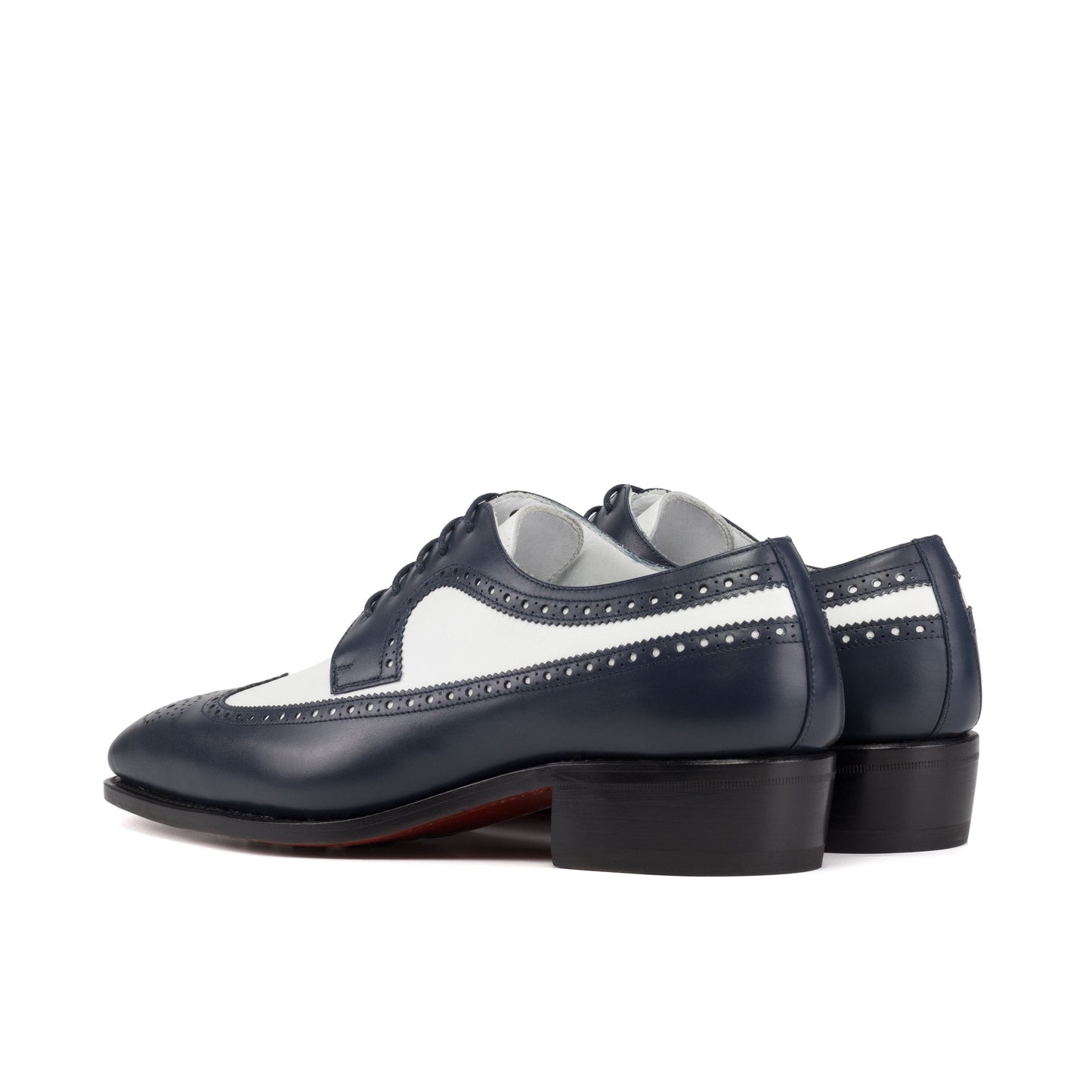 Navy Blue Longwing Blucher