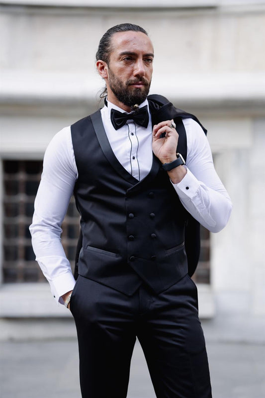 Men's Black Tuxedo Suit