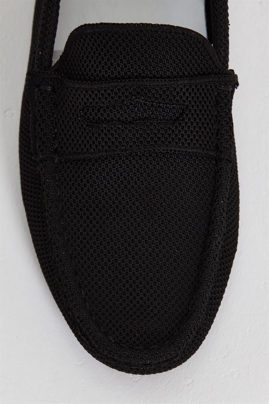Black Knitwear Loafer