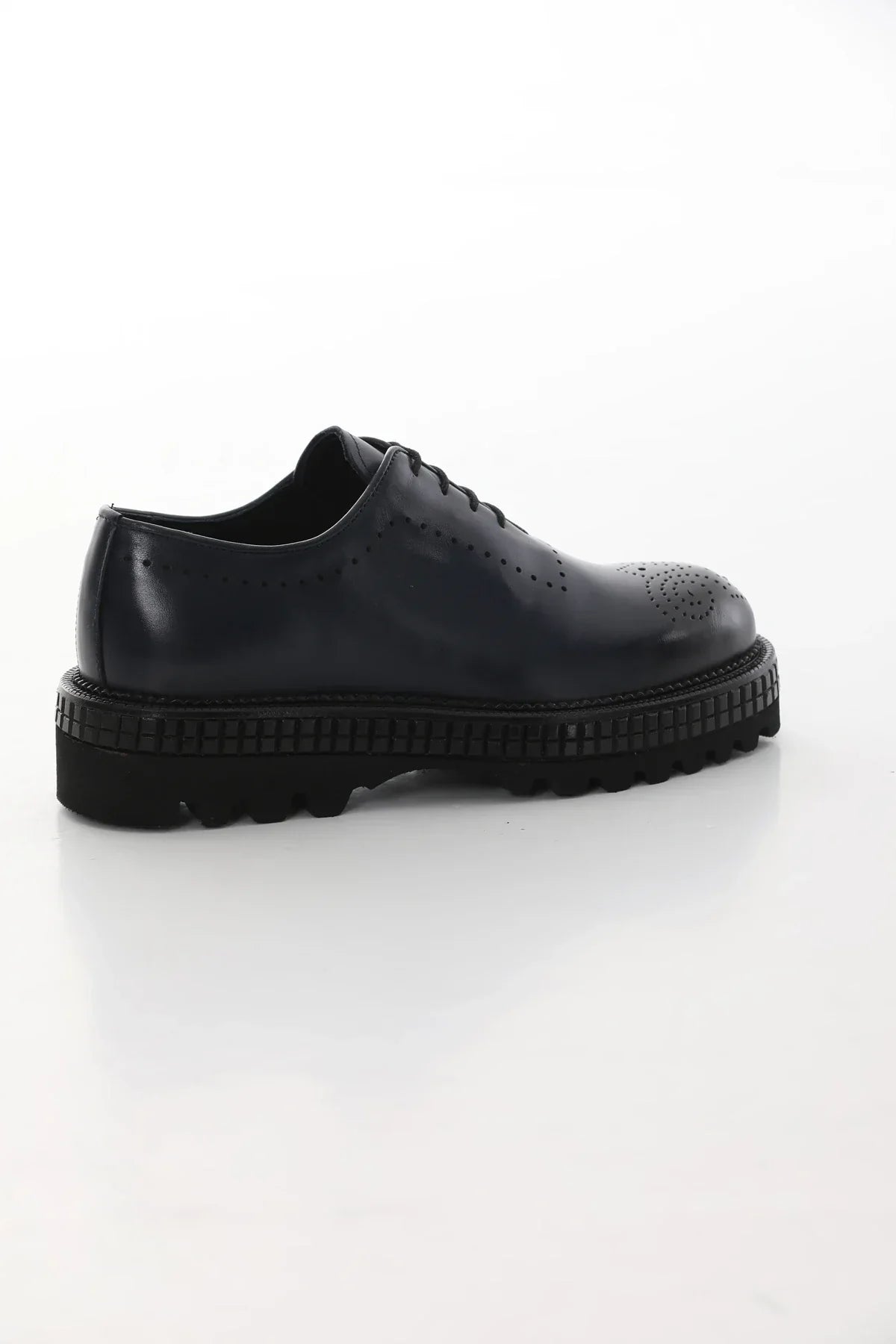 Blue Trok Toe Brogue Chunky