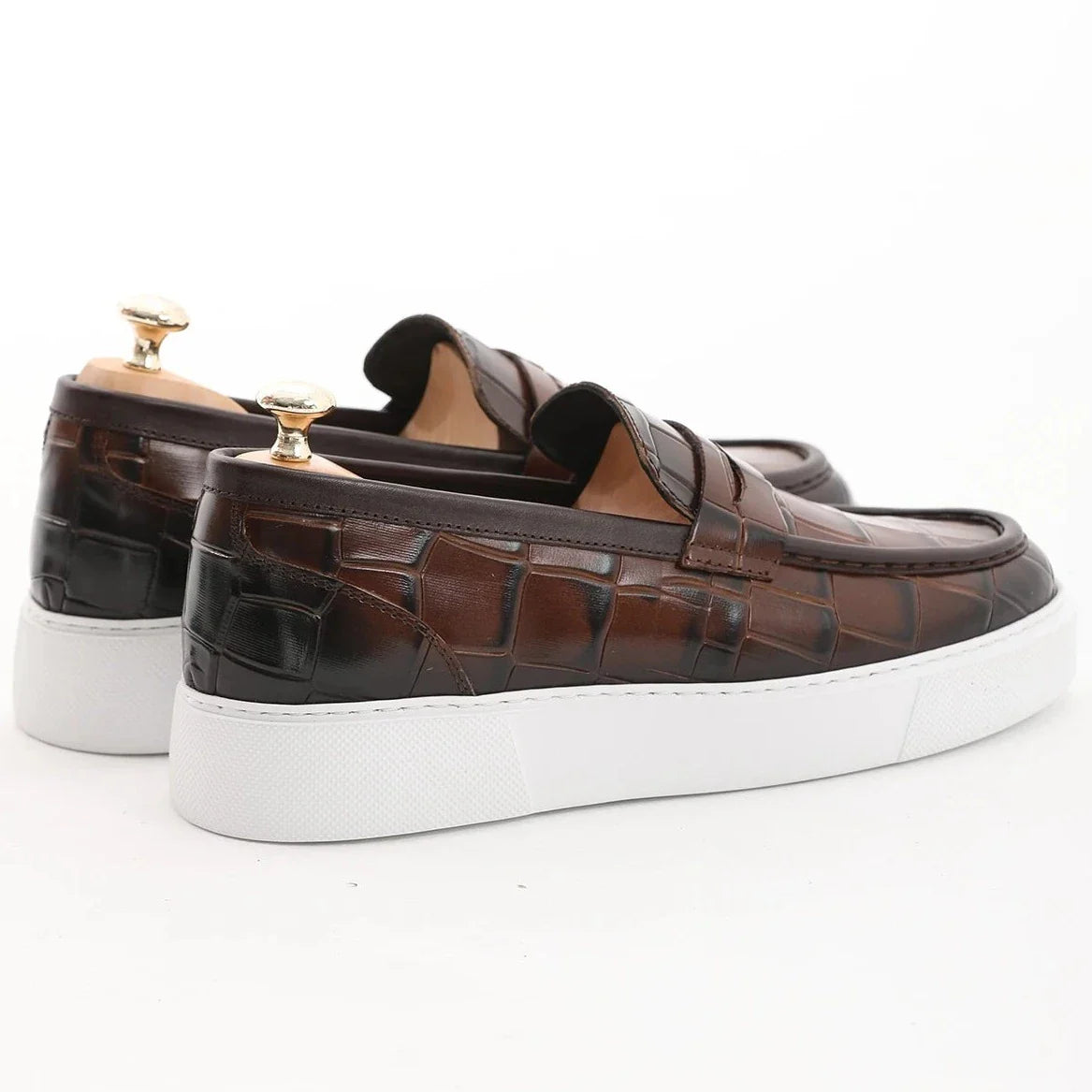 Coffee Croc Casual Wear F-416