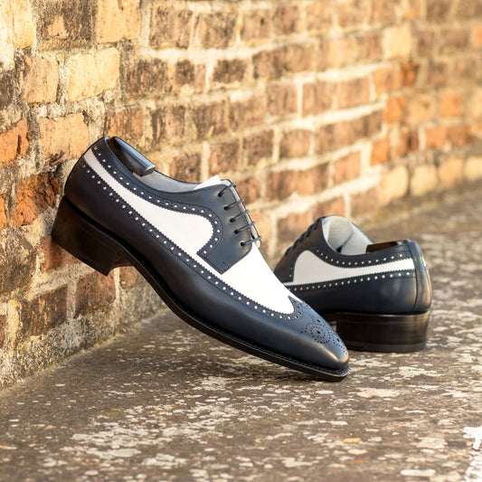 Navy Blue Longwing Blucher