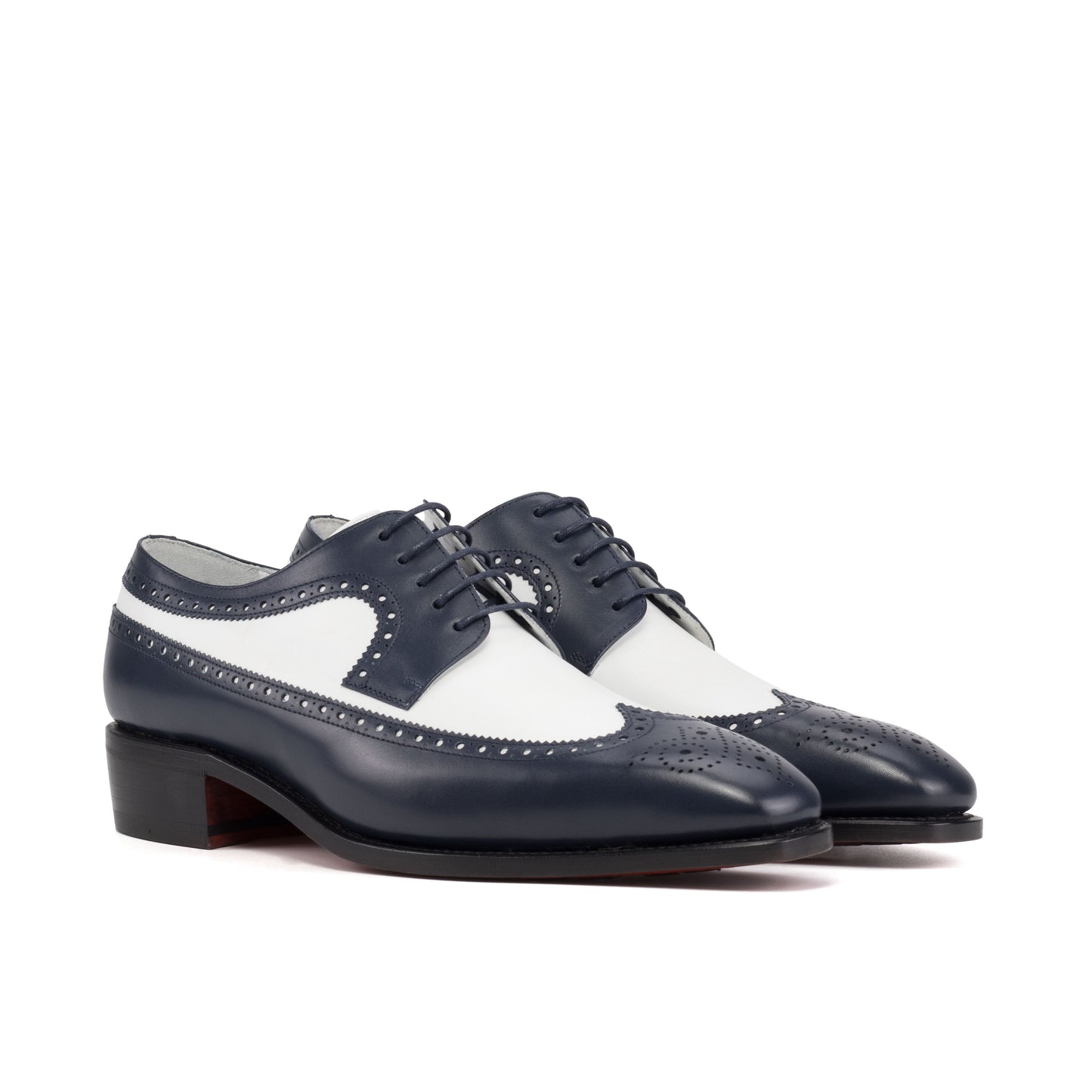 Navy Blue Longwing Blucher
