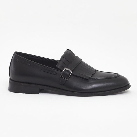 Black Kiltie Loafer
