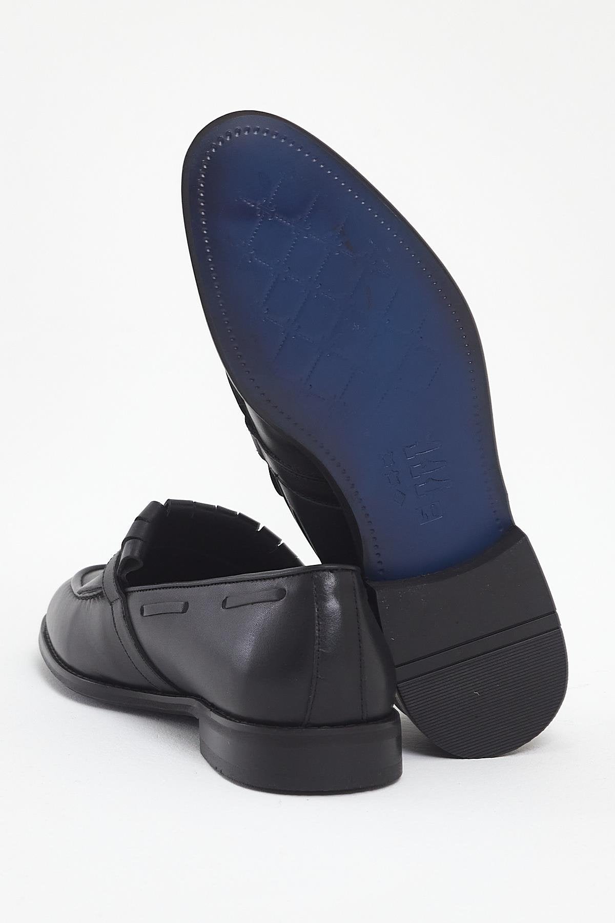 Black Kiltie Loafer