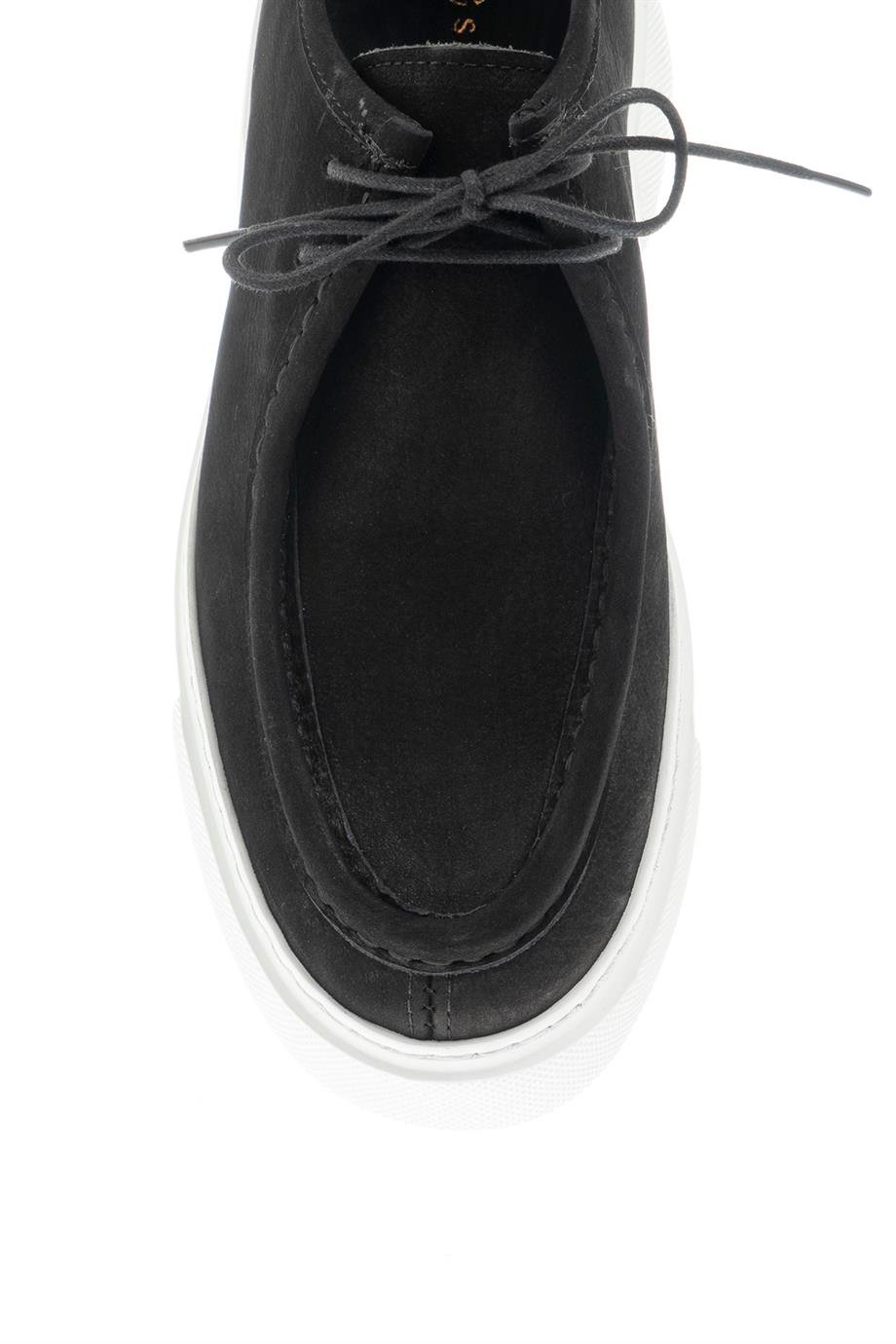 Black vork Casual Shoes