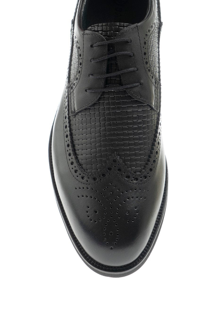 Black Wingtip Laces
