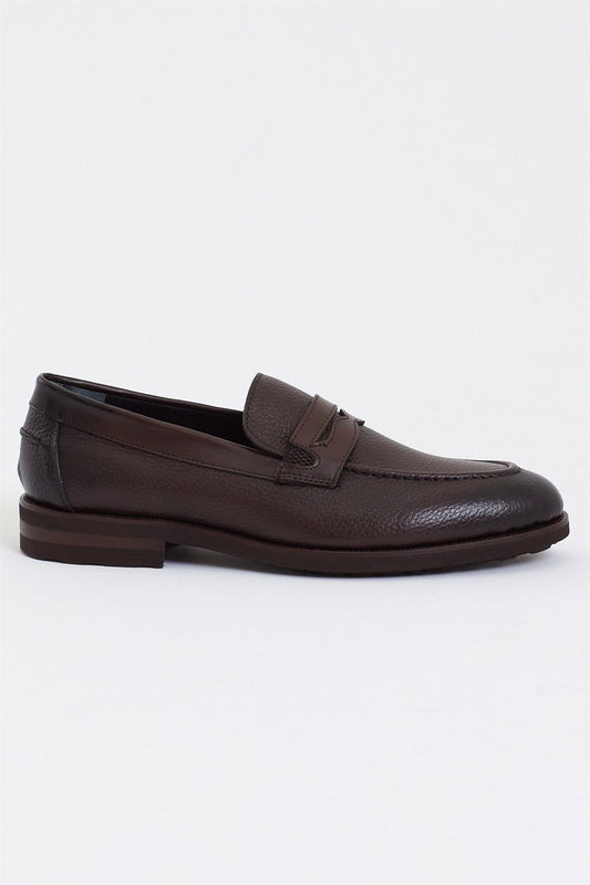Brown Eva Penny Loafer