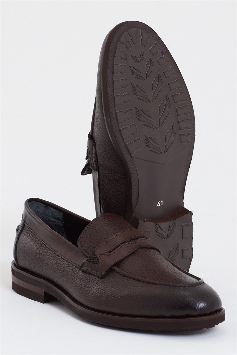 Brown Eva Penny Loafer