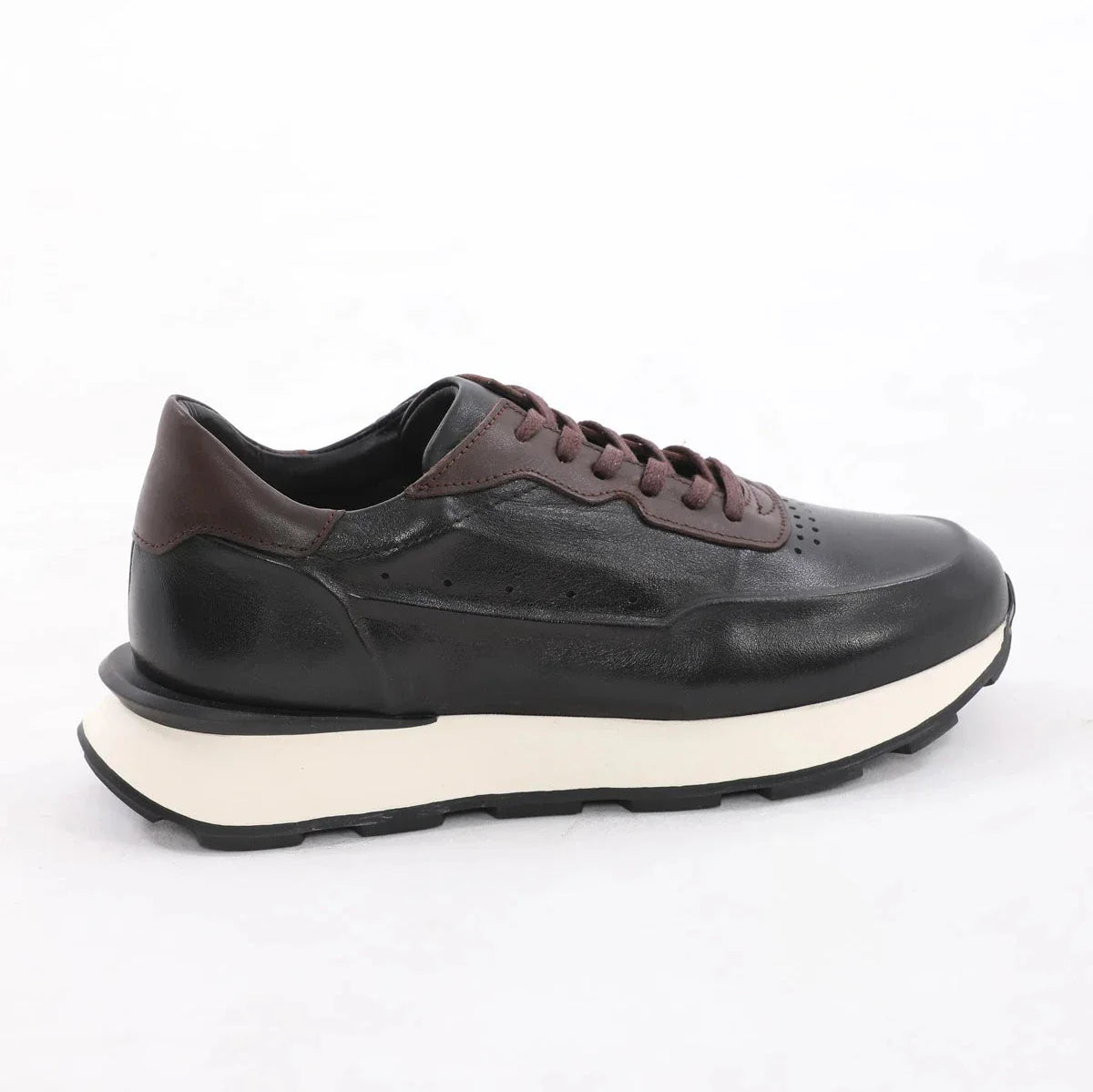 Brown Calf Leather Runners